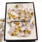 Rose Quartz Pencil Pendant Necklace | 14K Gold Plated Crystal Point Healing Jewelry