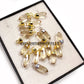 Citrine Pendant Necklace | 14K Gold Plated | Pencil Point Healing Crystal Jewelry