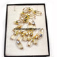 Citrine Pendant Necklace | 14K Gold Plated | Pencil Point Healing Crystal Jewelry