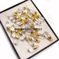 Crystal Quartz Pencil Necklace, 14K Gold Plated Pendant, Handmade Jewelry