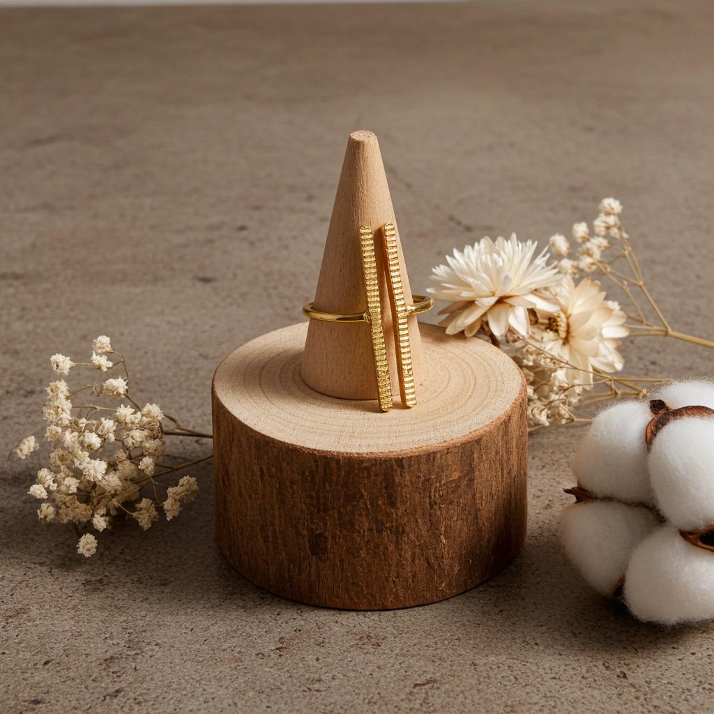 Twisted Wire Adjustable Designer Ring