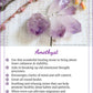 Raw Amethyst Gemstone Boho February Birthstone Necklace