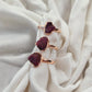 Raw Ruby Ring | Handmade Gold Plated Ring | July Birthstone Jewelry