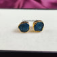 Neon Apatite Crystal Studs | Genuine Birthstone Jewelry | Gift for Women