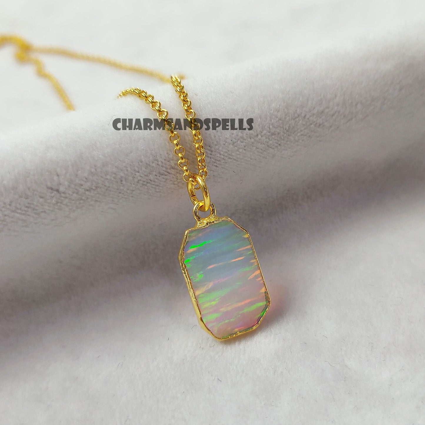 Fire Opal Necklace