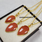 Golden Sandstone Arrowhead Pendant | Natural Gemstone Necklace | Gift Jewelry