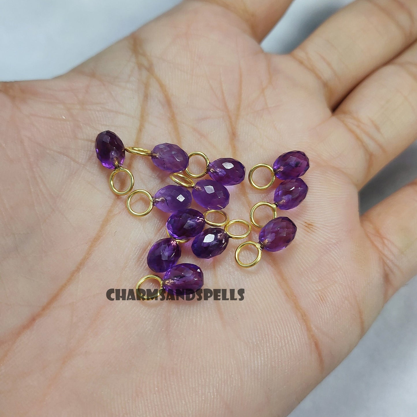 Amethyst Necklace | February Birthstone Jewelry | Minimalist Gift for Her
