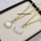 Natural White Moonstone Necklace