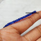 Blue Sapphire Bracelet, September Birthstone Minimalist Gift