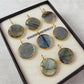 Bohemian Labradorite Coin Shape Pendent Necklace