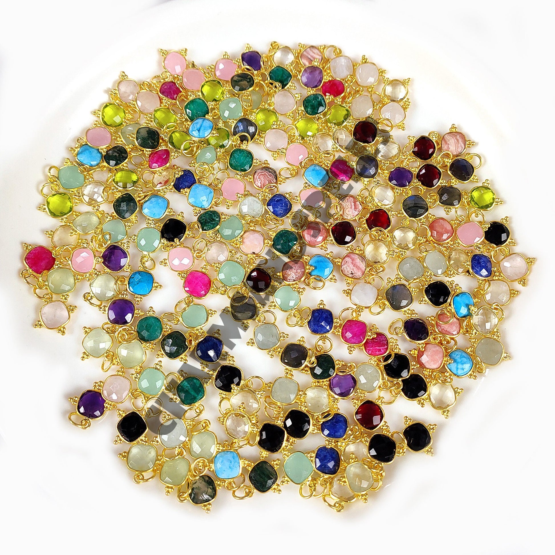 Cushion Gemstone Pendant