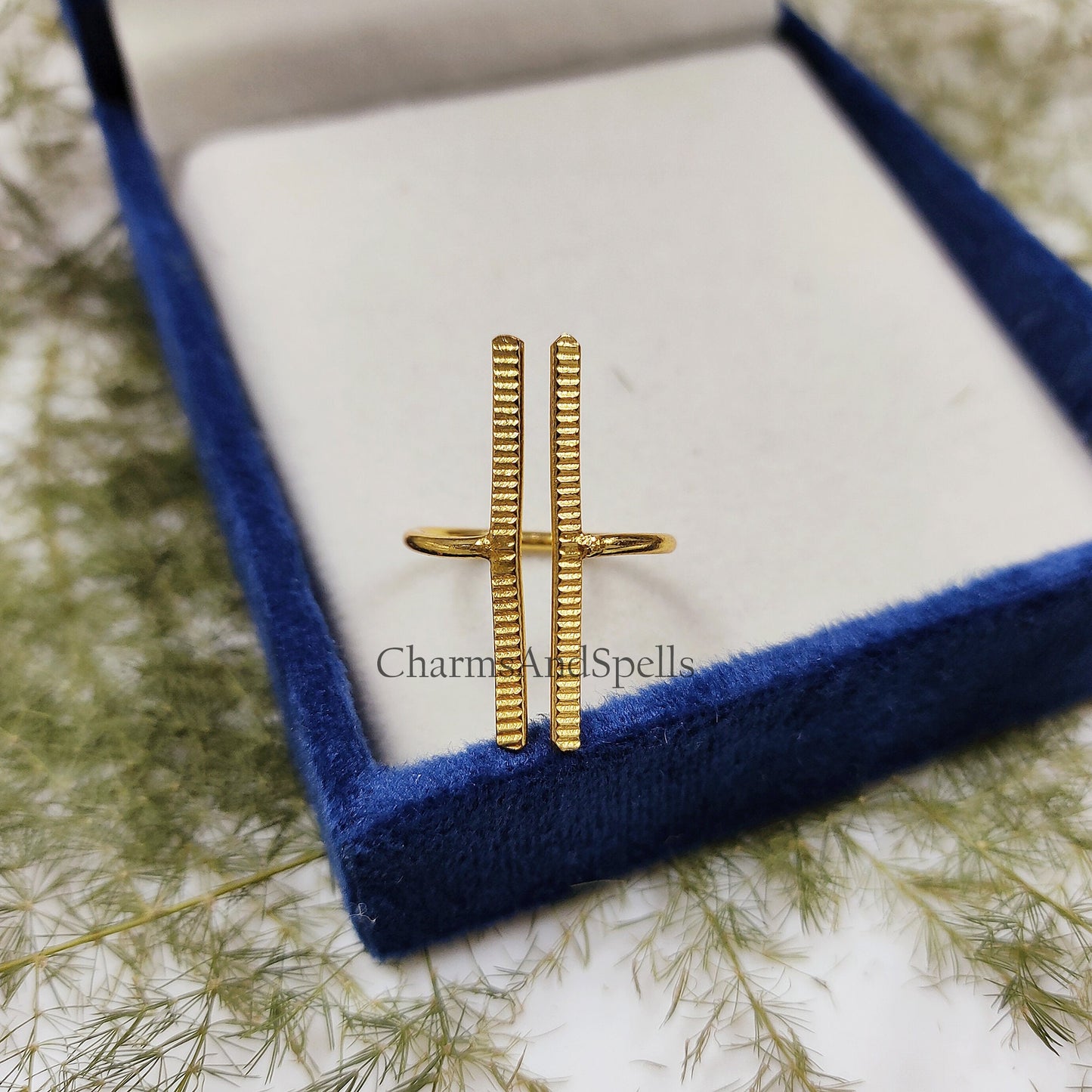 Twisted Wire Adjustable Designer Ring Gift For Her