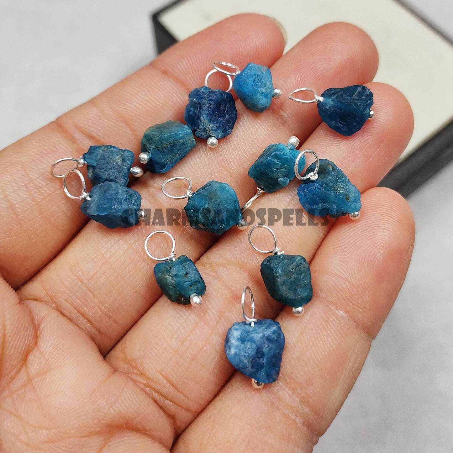 Raw Apatite Necklace