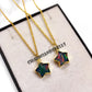 Aurora Opal Star Pendant Necklace