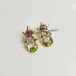 Starlight Orbit Raw Stone Earrings