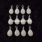 Glow in the Dark Crystal Necklace, Glowing Pendant, Couple & Christmas Gift
