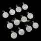 Zodiac Pearl Necklace, Engraved Round Bezel Charm, Astrology Birthday Gift