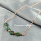 Rough Emerald Necklace, Healing Gemstone Necklace, Birthstone Jewelry, Ethnic Jewelry, Gift For Her, Emerald Necklace, Boho Necklace - Charms And Spells