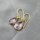 Amethyst earrings, February Birthstone Gift, February Birthstone earrings, Bridesmaid earrings, Birthday Gift for Her - Charms And Spells