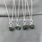 Raw Emerald Necklace, Emerald Jewellery, Natural Emerald Jewelry, Raw Birthstone, Gift Idea, Gift for Girlfriend, Emerald Jewelry - Charms And Spells