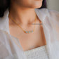 Raw Aquamarine Necklace, Handmade Necklace, Birthstone Necklace, Statement Jewelry, Gift For Her, Gift Necklace, Boho Necklace - Charms And Spells