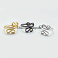 Wire Wrapped Ring, Black, Silver, Gold Plated Wire Ring, Adjustable Ring, Stacking Ring, Statement Ring, Women Ring - Charms And Spells