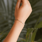 Raw Herkimer Bracelet, Raw Healing Gemstone Bracelet, Dainty Handmade Bracelet, Ethnic Crystals Bracelet - Charms And Spells