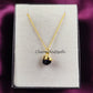 Raw Black Tourmaline Necklace | Natural Rough Crystal Pendant Jewelry
