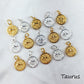 zodiac jewelry, taurus jewelry, horoscope sign, symbol greek minoan style, Gold/Silver plated necklace, unique creation, women necklace - Charms And Spells