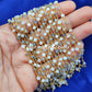 1 Feet Chain Sale!!!! Labradorite Bead Chain, Moonstone Necklace Chain, Wire Wrapped Chain With Charm, Rosary Bead Chain, Gemstone Chain - Charms And Spells