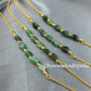 Raw Emerald Bracelet, Healing Bracelet, Ethnic Bracelet, Raw Emerald Bracelet, Dainty Green Crystals Bracelet, Bracelet For Women - Charms And Spells