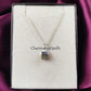 Raw Labradorite Necklace | Natural Gemstone Pendant Silver Plated Chain Jewelry