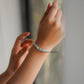 Raw Aquamarine Bracelet, Gemstone Bracelet, Ethnic Bracelet, Handmade Bracelet, Dainty Crystals Bracelet, Bracelet For Women - Charms And Spells