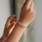 Raw Aquamarine Bracelet, Gemstone Bracelet, Ethnic Bracelet, Handmade Bracelet, Dainty Crystals Bracelet, Bracelet For Women - Charms And Spells