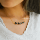 Raw Emerald Necklace, Rough Gemstone Crystal, Healing Stone, May Birthstone, Layering, Girlfriend, Gift for Her - Charms And Spells