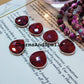 arnet Silver Plated Pendant, Single Bail Jewelry, Garnet Gemstone Puff Heart Pendant, Garnet January Birthstone, Necklace Connectors - Charms And Spells