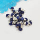 enuine Sodalite Charms Pendent, Sodalite Charms, DIY Jewelry Supplies for Jewelry Making, Electroplated Findings, Bulk Wholesale - Charms And Spells