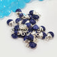 enuine Sodalite Charms Pendent, Sodalite Charms, DIY Jewelry Supplies for Jewelry Making, Electroplated Findings, Bulk Wholesale - Charms And Spells