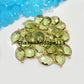 Mega Sale! Green Amethyst Bracelet Charms Connector, Gemstone Bracelet Connector, 17x27mm Necklace Connector,Gold Plated Double Bail - Charms And Spells