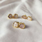 Raw Rose Quartz Earrings, Quartz Stud Earrings, Pink Stone Earrings Stud, Rose Quartz Earrings - Charms And Spells
