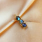 Genuine Labradorite Necklace, Flashy Labradorite, Blue Crystal Gemstone Pendant, Gold Plated Wiccan Jewelry - Charms And Spells