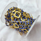 1 Feet Chain, Natural Lapis Lazuli Faceted Rondelle Hydro Chains, Gold Plated Rosary Chain With Charms, Lapis Chain, Rosary Chain, Jewelry Making - Charms And Spells