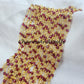 1 Feet Chain, Natural Garnet Chains, Gold Plated Rosary Chain, Red Gemstone Beaded Chain, Rondelle Beads Chain, DIY Rosary Chain, Jewelry Making - Charms And Spells