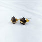 Smoky Quartz Earrings, Star Shape Stud Earrings, Quartz Jewelry, Gemstone Stud Earrings, Small Crystal Stud Earrings - Charms And Spells