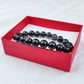 Black Onyx Crystal Bead Bracelet, Genuine Black Onyx Gemstone Bracelet, Grounding, Protection Stones, Gift for Men & Wome - Charms And Spells
