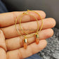 Orange Moonstone Earring, Pencil Earring, Gold Electroplated Earring, Gemstone Earring, Women Earring, Handmade Earring - Charms And Spells