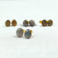 Labradorite stud earrings, Labradorite jewelry, 14k Gold Plated Labradorite studs, Ethnic Earrings, Dainty Studs, Woman earrings - Charms And Spells