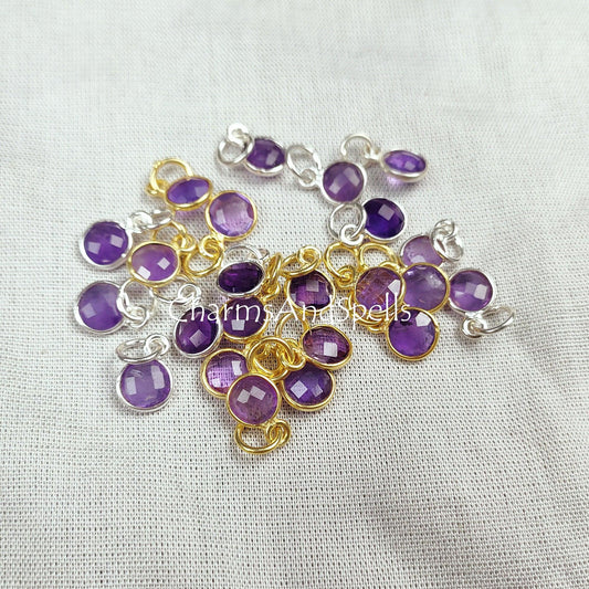 Amethyst Pendant, Genuine Amethyst Jewelry, February Birthstone Jewelry, Dainty Pendant, Bridesmaid Gifts, Graduation Gift - Charms And Spells