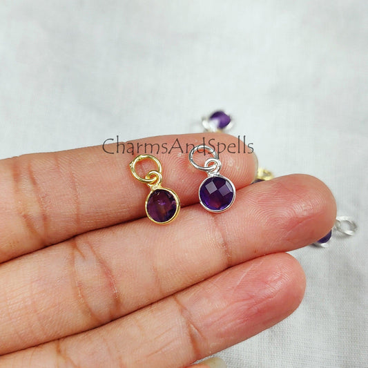 Amethyst Pendant, Genuine Amethyst Jewelry, February Birthstone Jewelry, Dainty Pendant, Bridesmaid Gifts, Graduation Gift - Charms And Spells