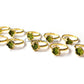 Raw Moldavite Ring, Electroplated Moldavite Jewelry, Dainty Moldavite Ring, Unique Ring, Raw gemstone Ring, Gift For Woman - Charms And Spells
